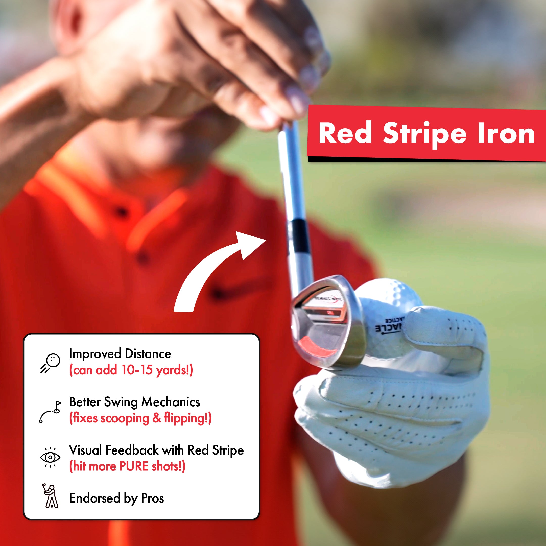 Tour Striker 7-Iron RED STRIPE - 15 Year Anniversary LIMITED EDITION