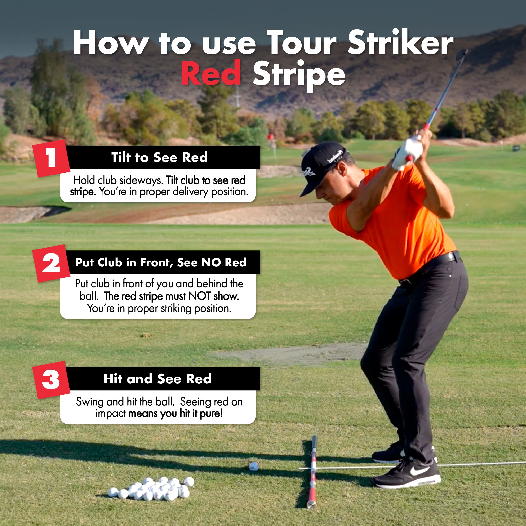 Tour Striker 7-Iron RED STRIPE - 15 Year Anniversary LIMITED
