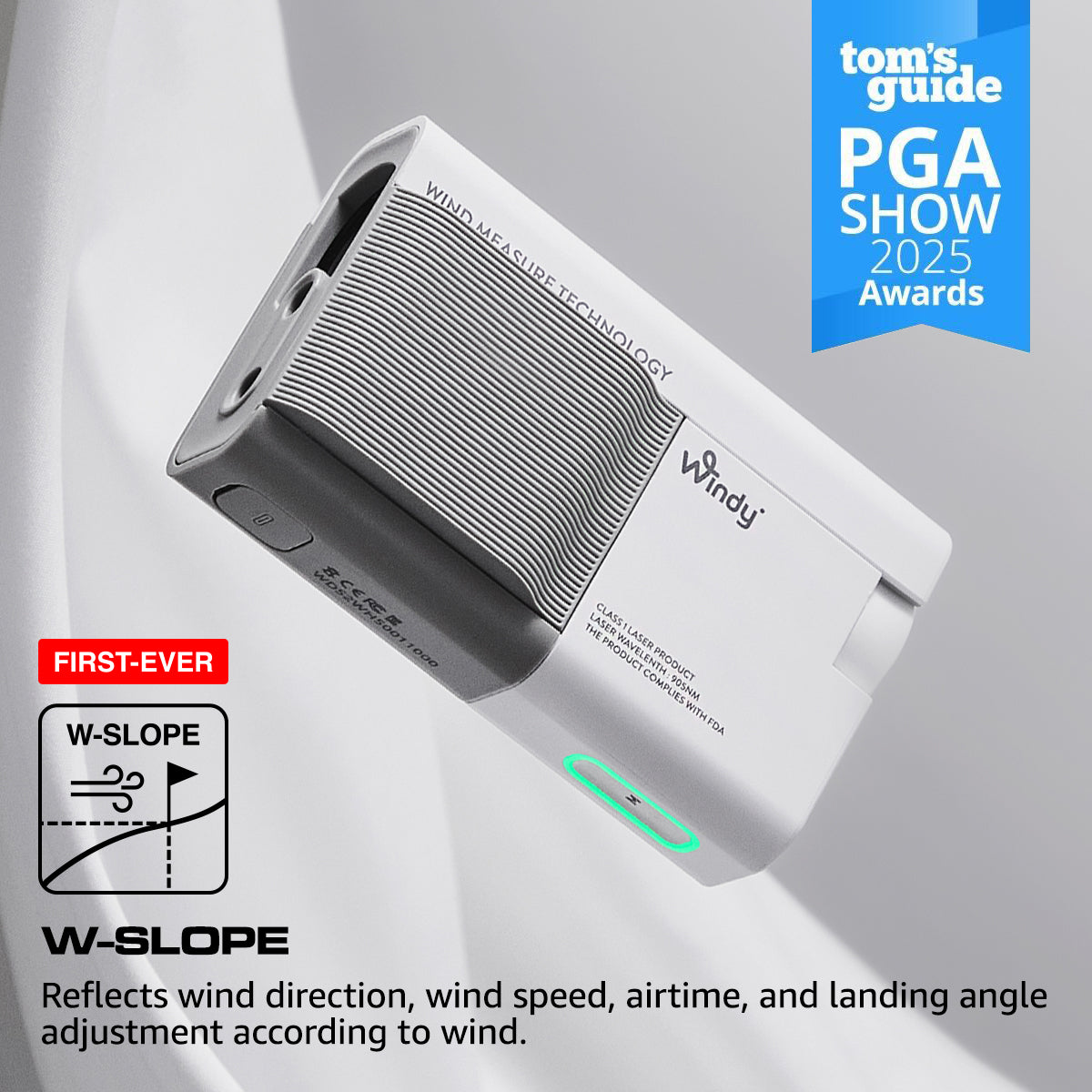 CaddyTalk Windy Laser Rangefinder