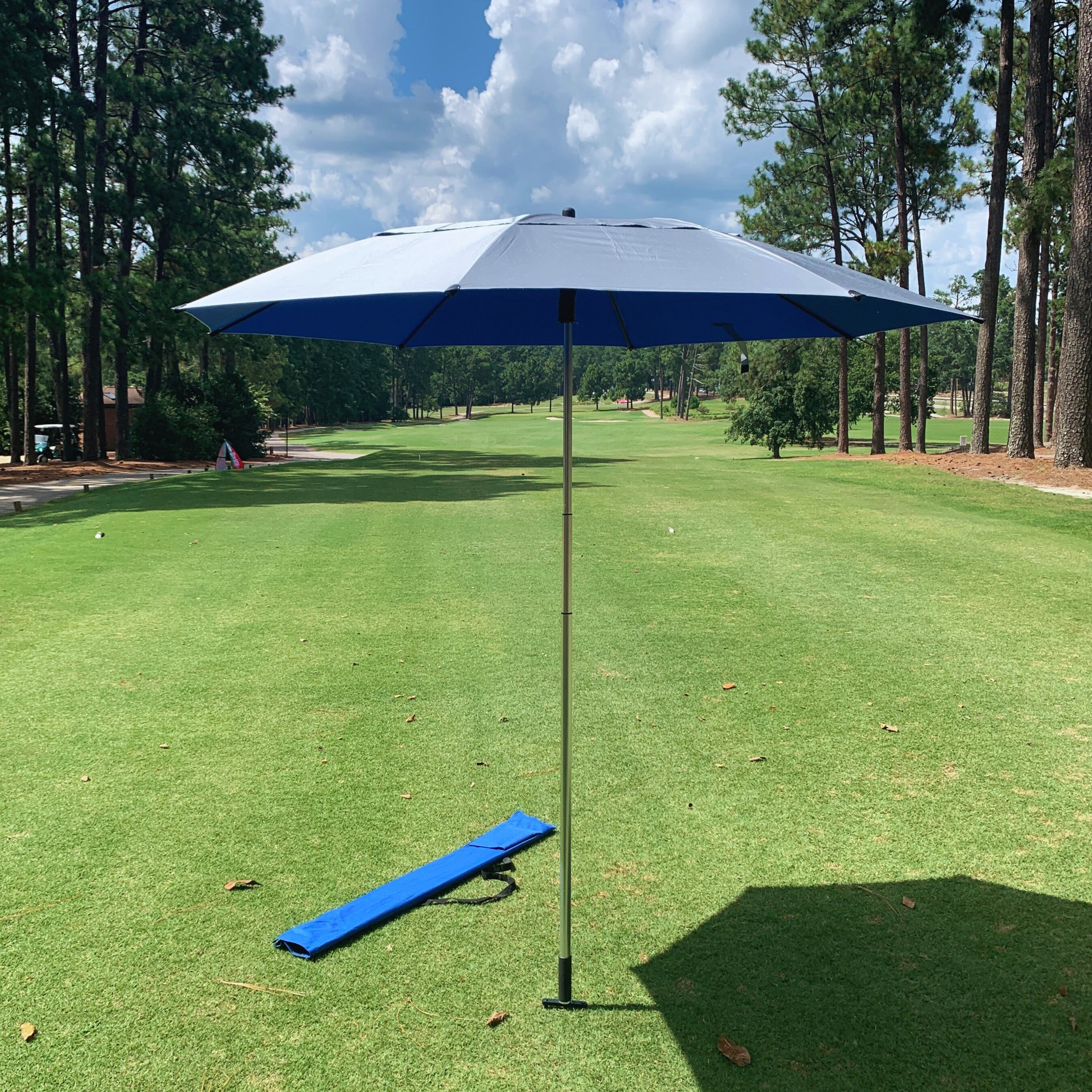 ShadeTee with Telescopic Pole - Pinehurst Skies Blue