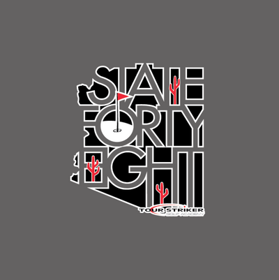 Tour Striker Golf Academy State Forty Eight T-Shirt